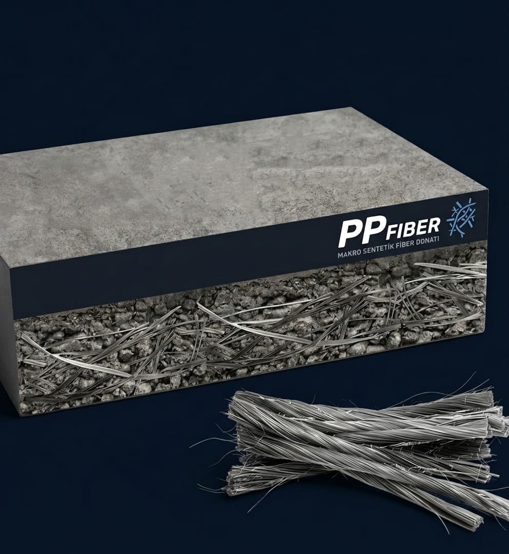 Endüstriyel Saha Betonunda Çelik Hasıra Alternatif: Sentetik Makro Fiber (PP Fiber) Rehberi