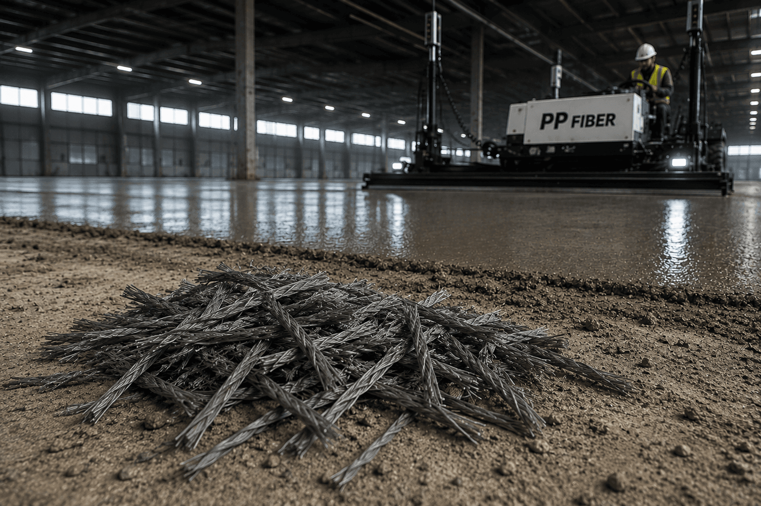 Batman Saha Betonu ve PP Makro Sentetik Fiber Uygulamaları | OSB, Fabrika, Lojistik ve Endüstriyel Zeminler