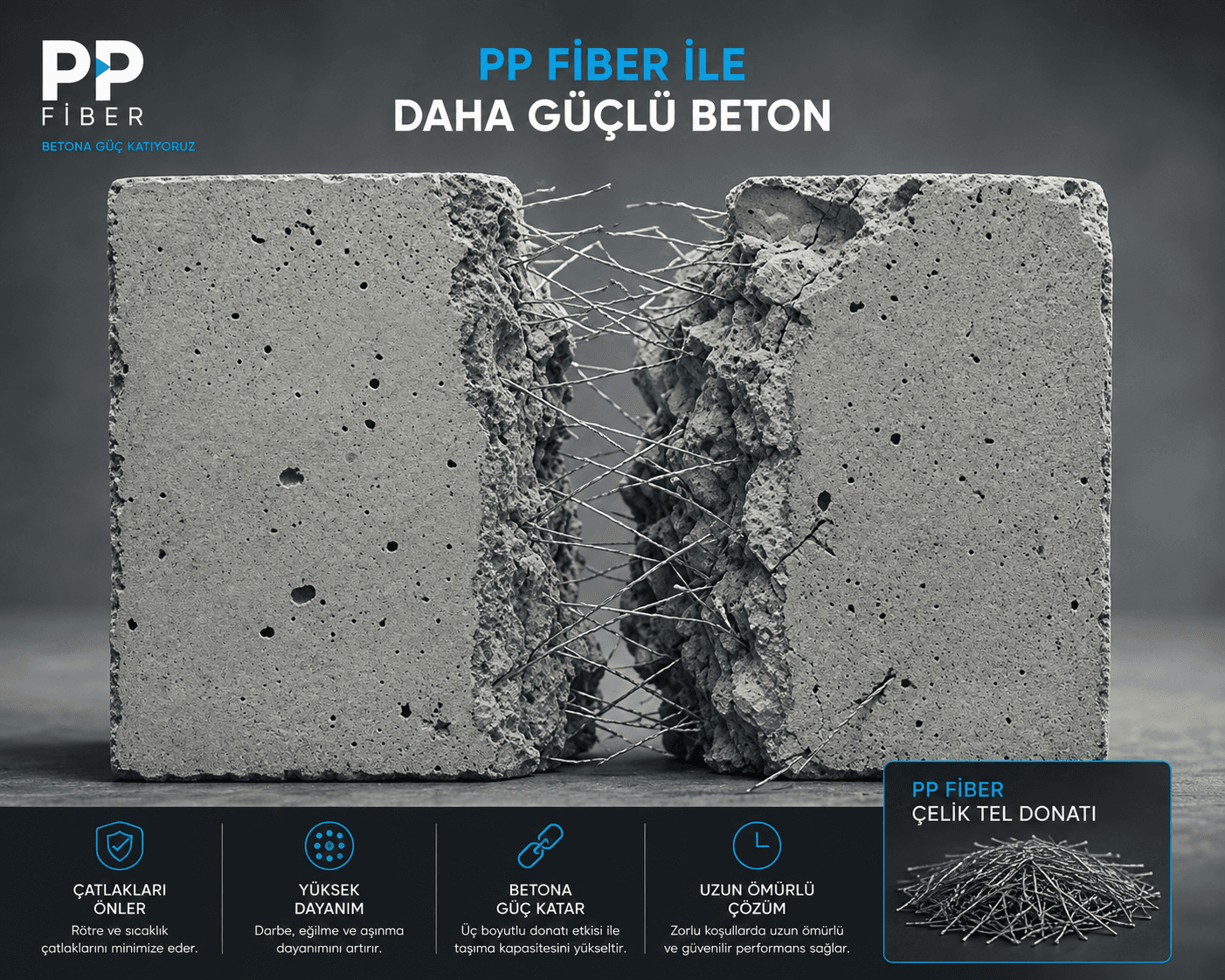 Ankara Saha Betonu ve PP Makro Sentetik Fiber Uygulamaları | OSB, Fabrika, Savunma Sanayii ve Lojistik Zeminler